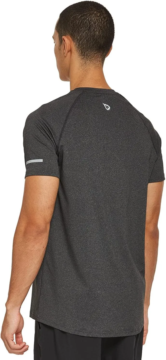 baleaf Men's Running Workout Shirts Short Sleeve Athletic T-Shirt Quick Dry