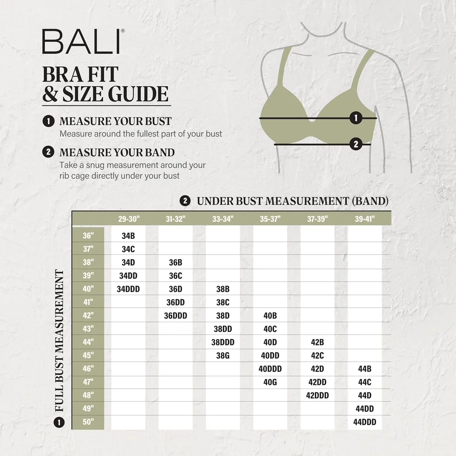 Bali Women's Lace Desire Underwire Bra, Full-Coverage Lace Bra with Underwire Cups