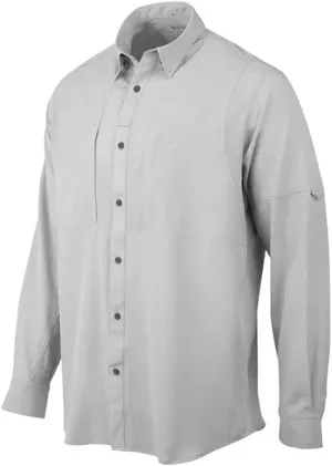 Beretta Men's TKAD Flex UV 50 Sun Protection Breathable Wrinkle-Resistant Active Outdoor Casual Long-Sleeve Button-Down Shirt