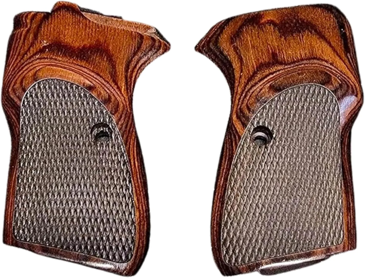 Bersa Thunder Firestorm 22 380 Pistol Grips Real Rosewood Checker