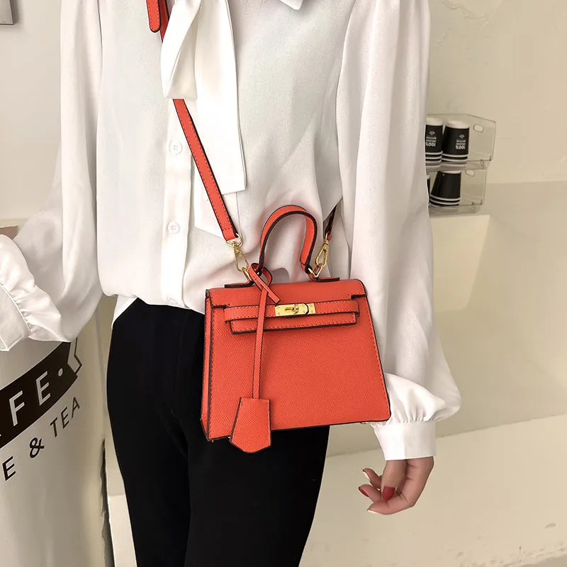 Big Size Solid Color Kelly Candy Crossbody Bags