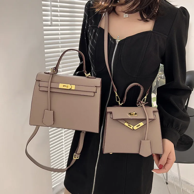 Big Size Solid Color Kelly Candy Crossbody Bags