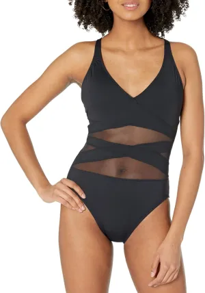 Bleu Rod Beattie Don't Mesh with Me X Back Crisscross Mesh Mio