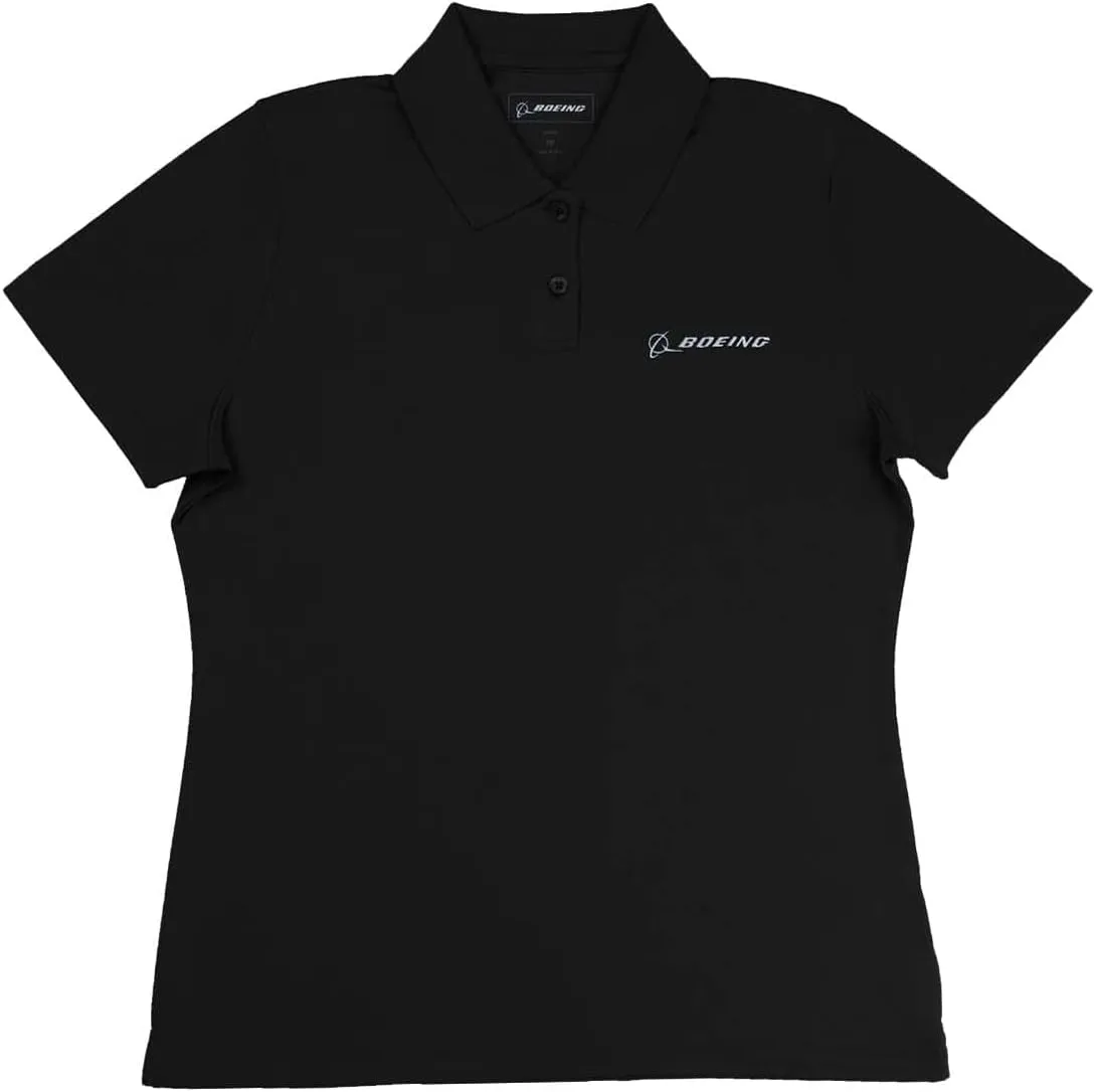 Boeing Signature Logo Tech Mesh Women's Polo