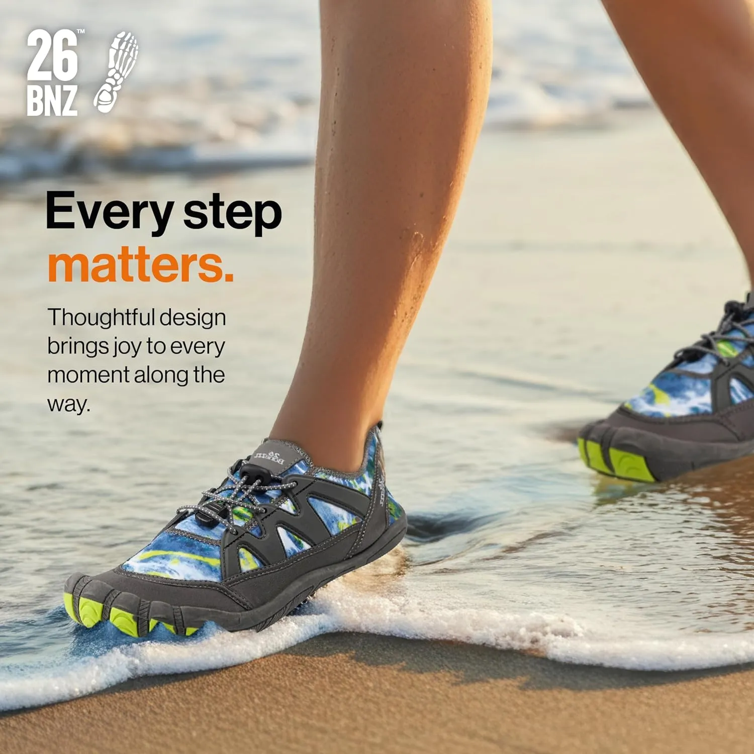 Bonezzz Hydrozzz Aqua Socks – Lightweight, Quick-Dry Water Shoes w/HydroPro Grip