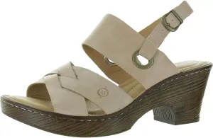 BORN Womens Solid Leather Heels