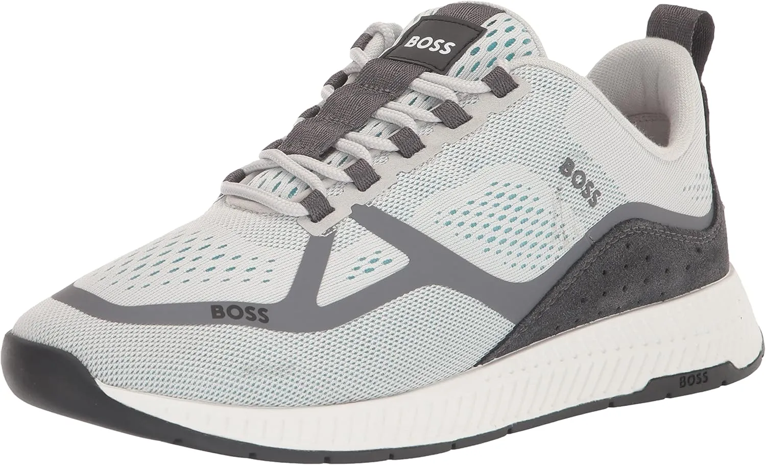 BOSS Men's Mesh Mix Running Sneakers