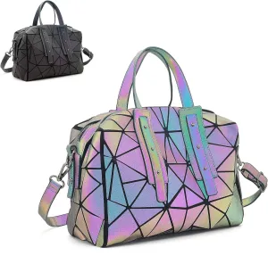 Boston Geometric Handbag and Crossbody Bag - Shoulder Bag