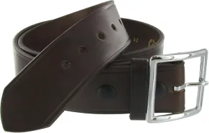 Boston Leather 1.75in. Leather Garrison Belt | 46 Brown