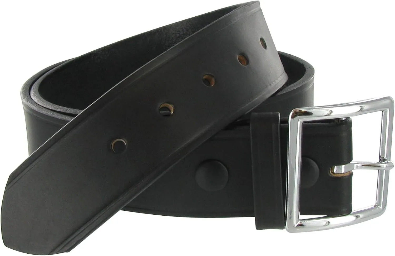Boston Leather 1.75in. Leather Garrison Belt | 54 Black
