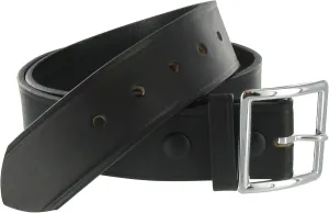 Boston Leather 1.75in. Leather Garrison Belt | 54 Black