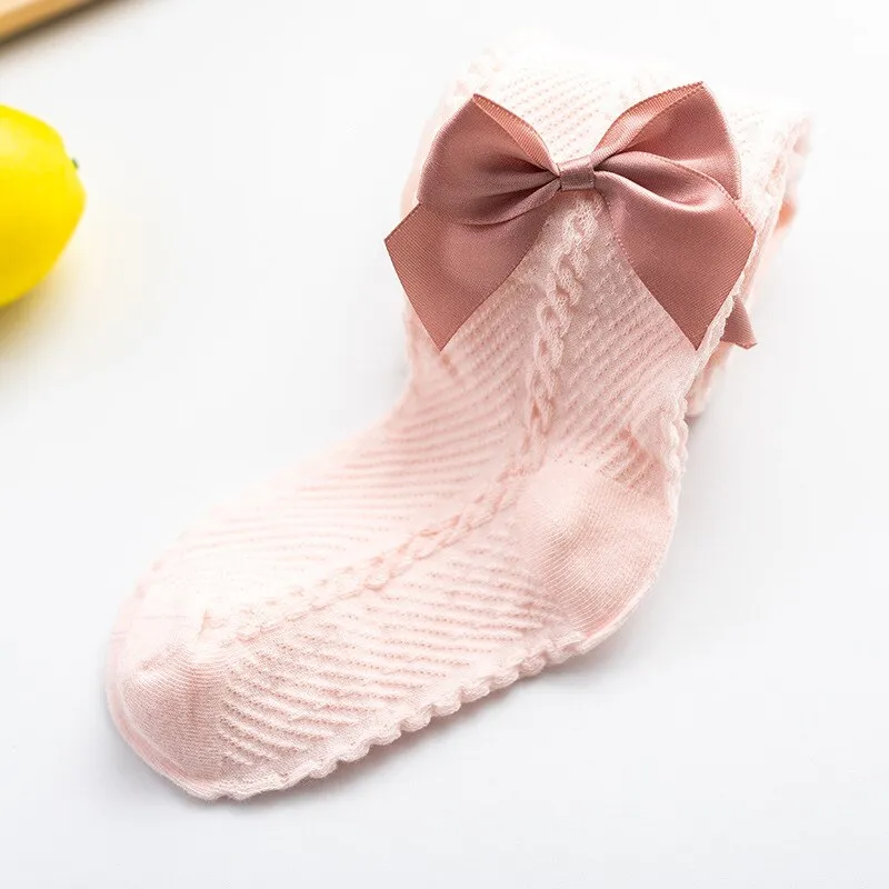 Bowknot Cotton Pantyhose