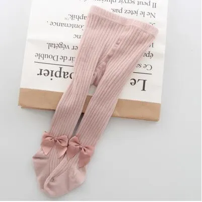 Bowknot Cotton Pantyhose