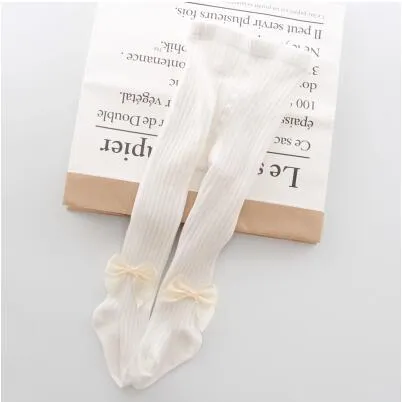 Bowknot Cotton Pantyhose