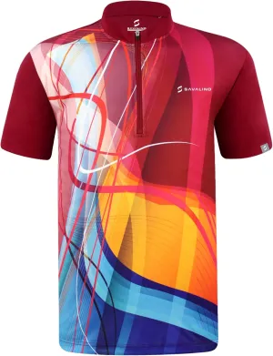 Bowling Jersey - Sublimation Shirts for Men, Quick Dry, S-6XL, Blue