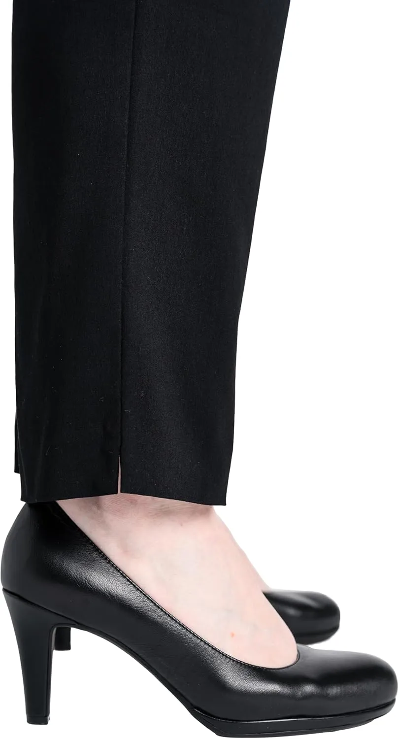 Briggs New York Women's Plus Size Super Stretch Millennium Slimming Pull-on Ankle Pant
