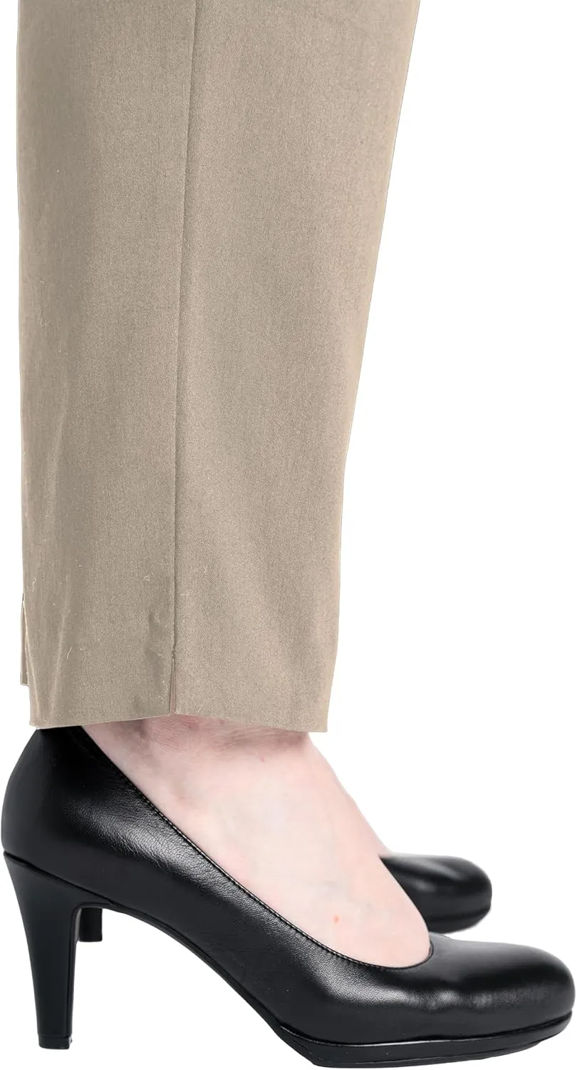 Briggs New York Women's Plus Size Super Stretch Millennium Slimming Pull-on Ankle Pant