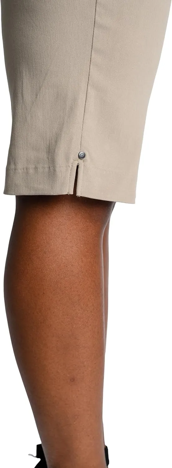 Briggs New York Women's Pull On Split Hem Skimmer