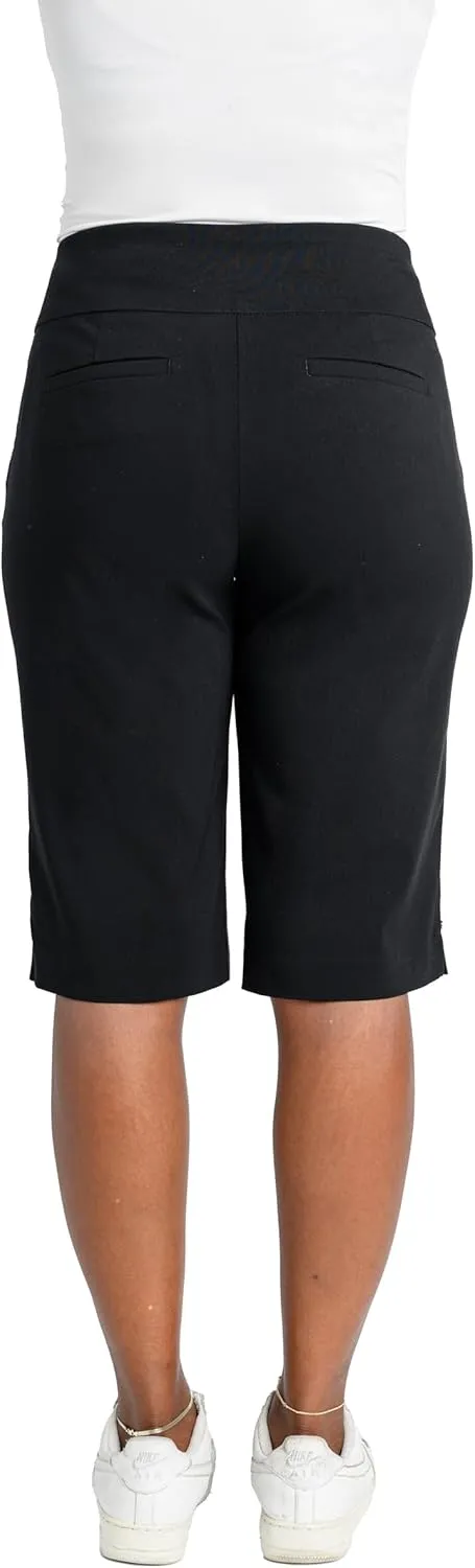 Briggs New York Women's Pull On Split Hem Skimmer