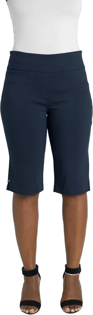 Briggs New York Women's Pull On Split Hem Skimmer