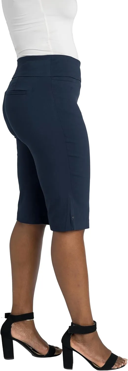 Briggs New York Women's Pull On Split Hem Skimmer