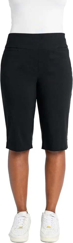 Briggs New York Women's Pull On Split Hem Skimmer