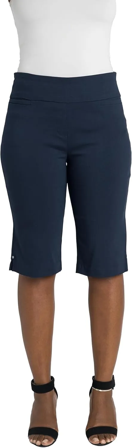 Briggs New York Women's Pull On Split Hem Skimmer