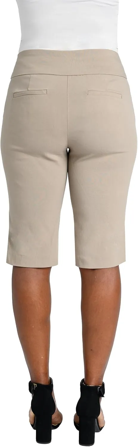 Briggs New York Women's Pull On Split Hem Skimmer