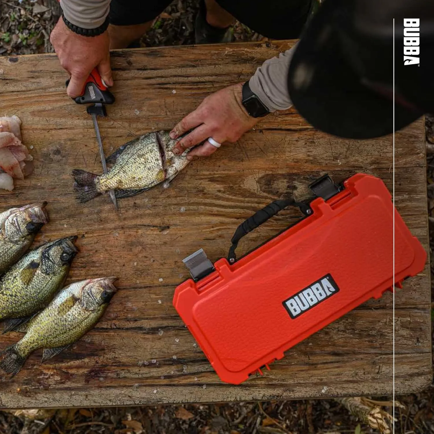 BUBBA E-FLEX Electric Fillet Blade with Ti-Nitride Coated Hollow Stainless Steel Non-Stick Reciprocating Construction for Fishing and Outdoors