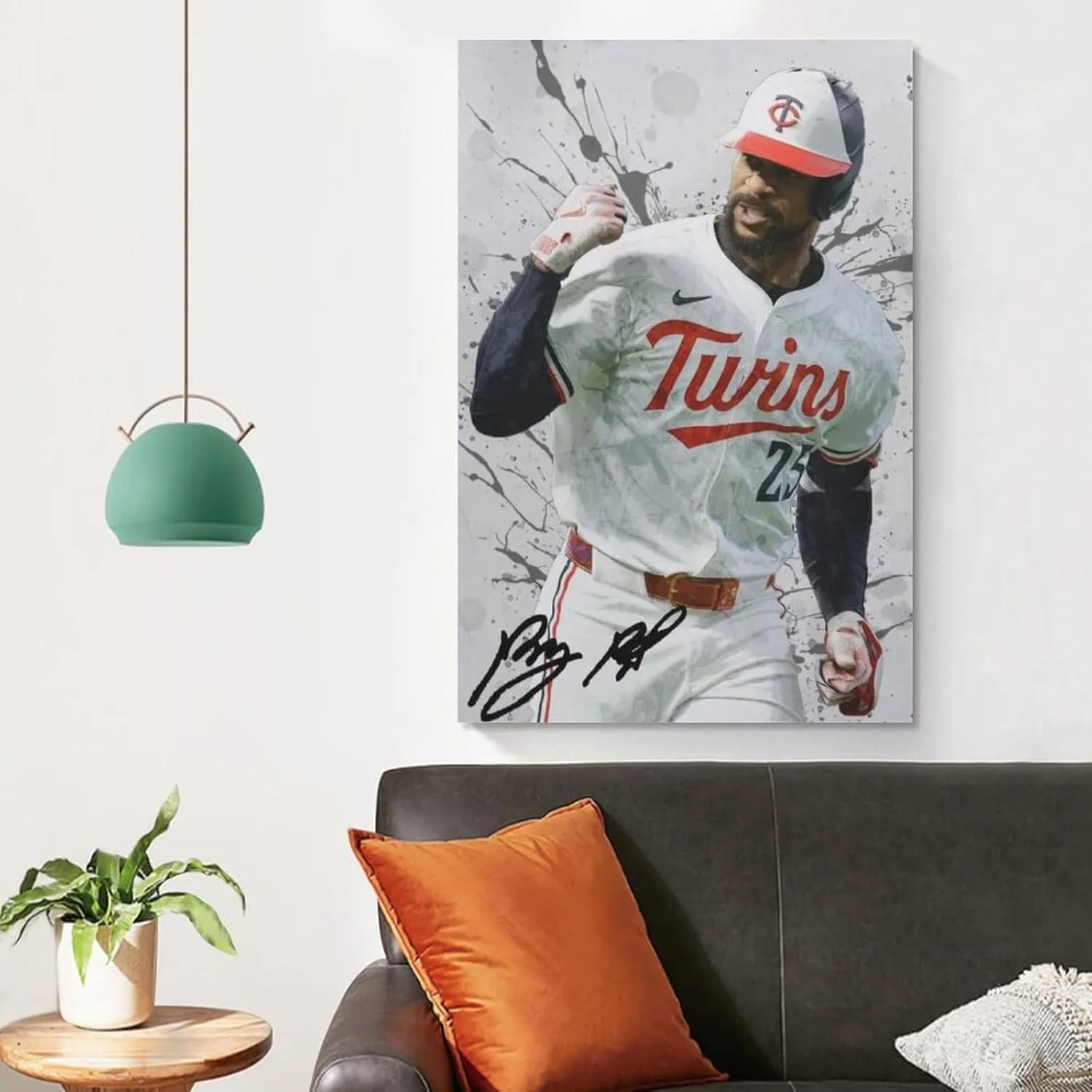 Byron Buxton Canvas Poster Print Photo Art Painting Canvas Poster Home Decorative Bedroom Modern Decor Posters 16x24inch(40x60cm)