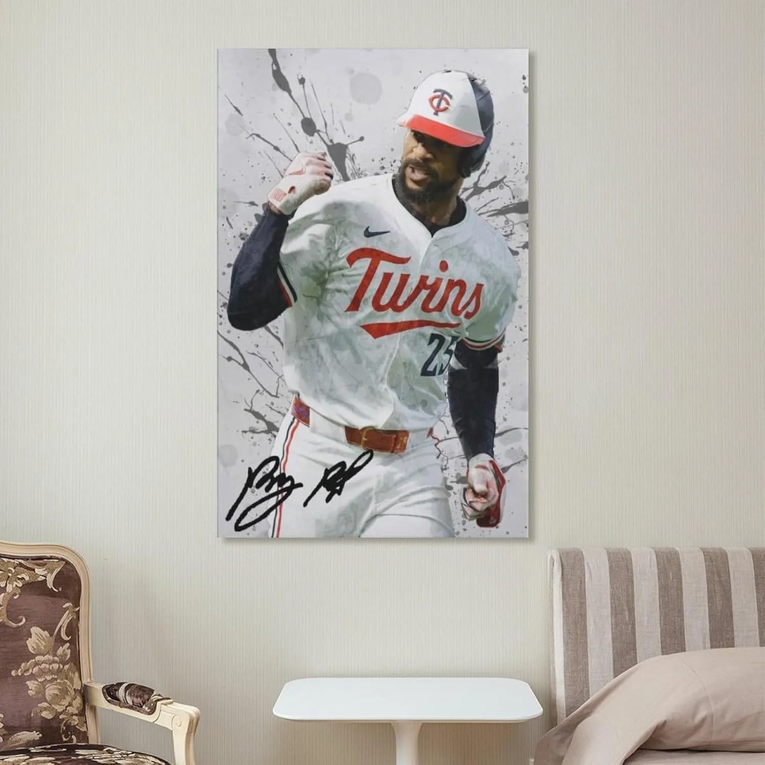 Byron Buxton Canvas Poster Print Photo Art Painting Canvas Poster Home Decorative Bedroom Modern Decor Posters 16x24inch(40x60cm)