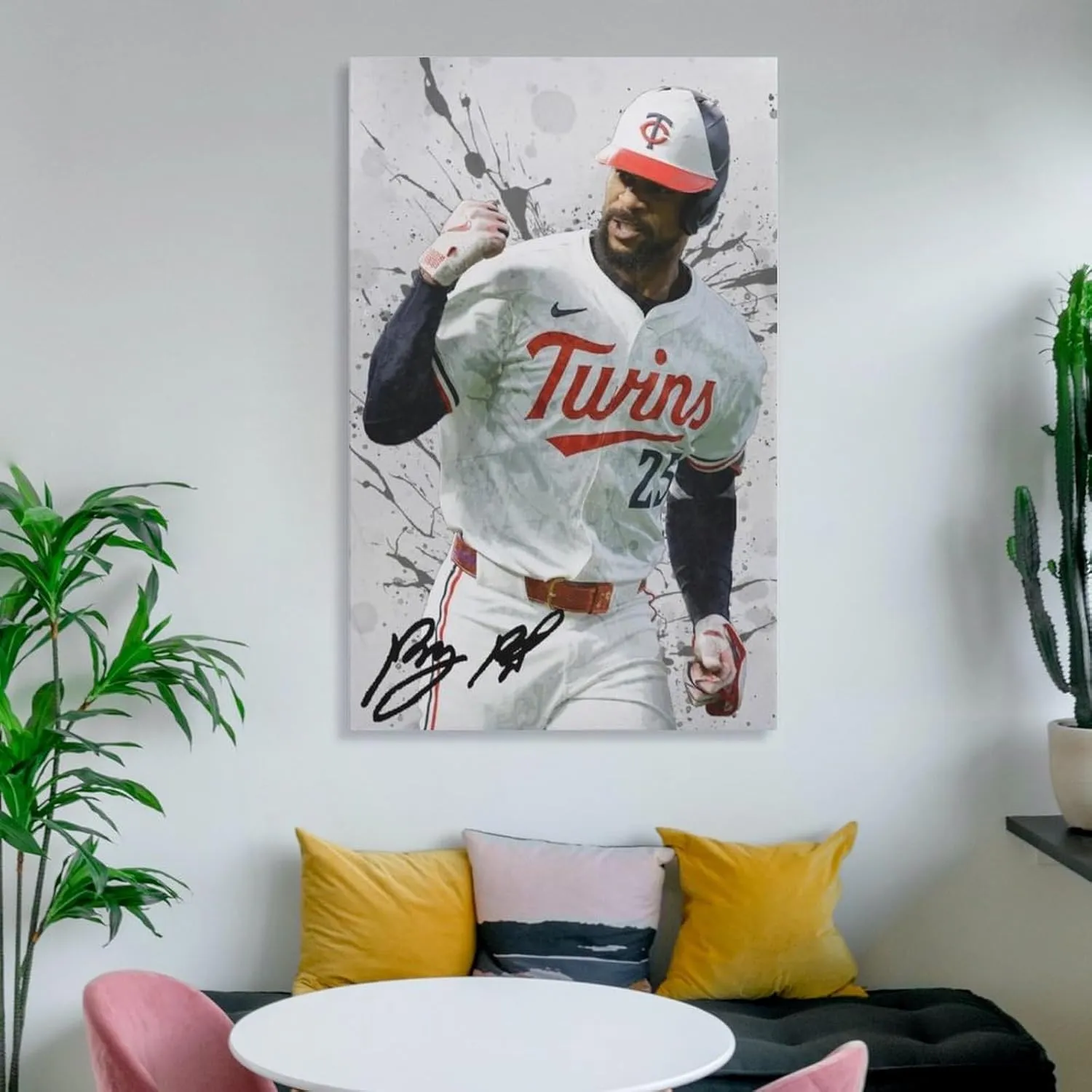 Byron Buxton Canvas Poster Print Photo Art Painting Canvas Poster Home Decorative Bedroom Modern Decor Posters 16x24inch(40x60cm)