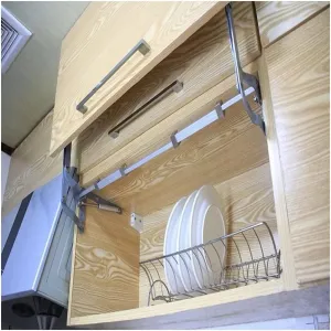 Cabinet Door Hinges, Lift Up Mechanism Support Vertical Swing Lifting Stay Strut Hydraullic Cylinder, Kitchen Cabinet Door Flap Up Support Hinge