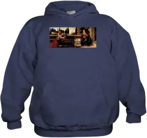 CafePress Da Vinci's Annunciation Kids Hooded Sweatshirt, Classic Hoodie