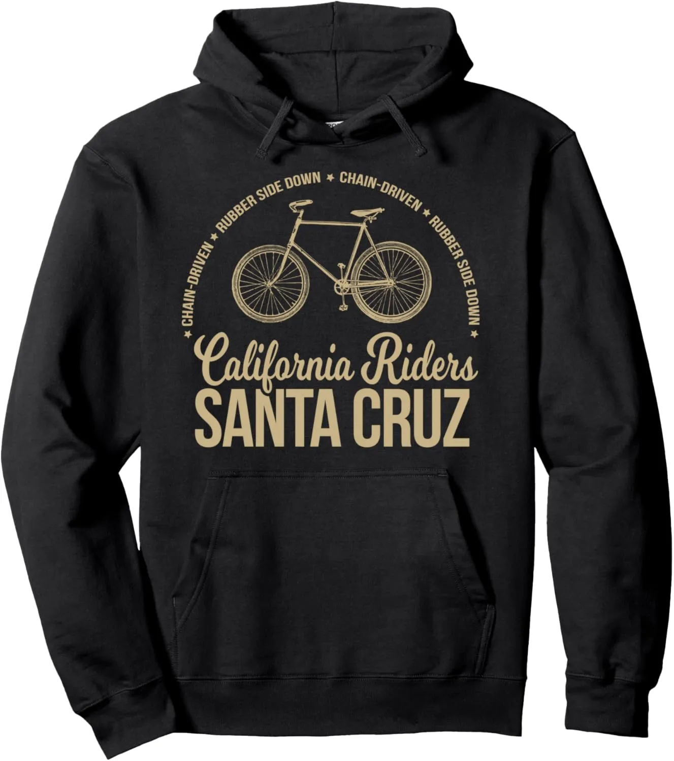 California Riders - Santa Cruz Bike Cycling Pullover Hoodie