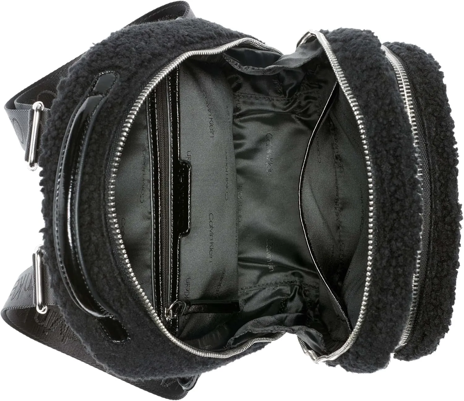 Calvin Klein Estelle Novelty-Backpack, Black/Black