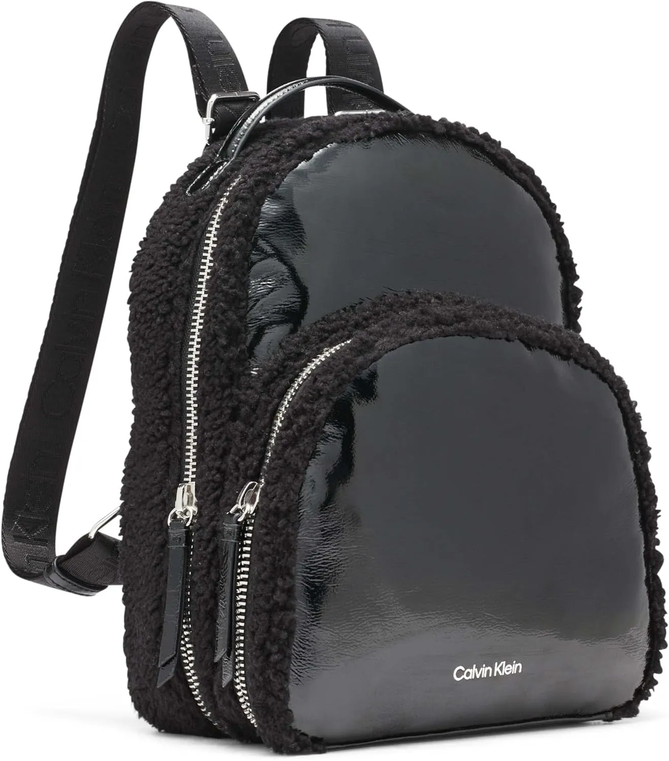 Calvin Klein Estelle Novelty-Backpack, Black/Black