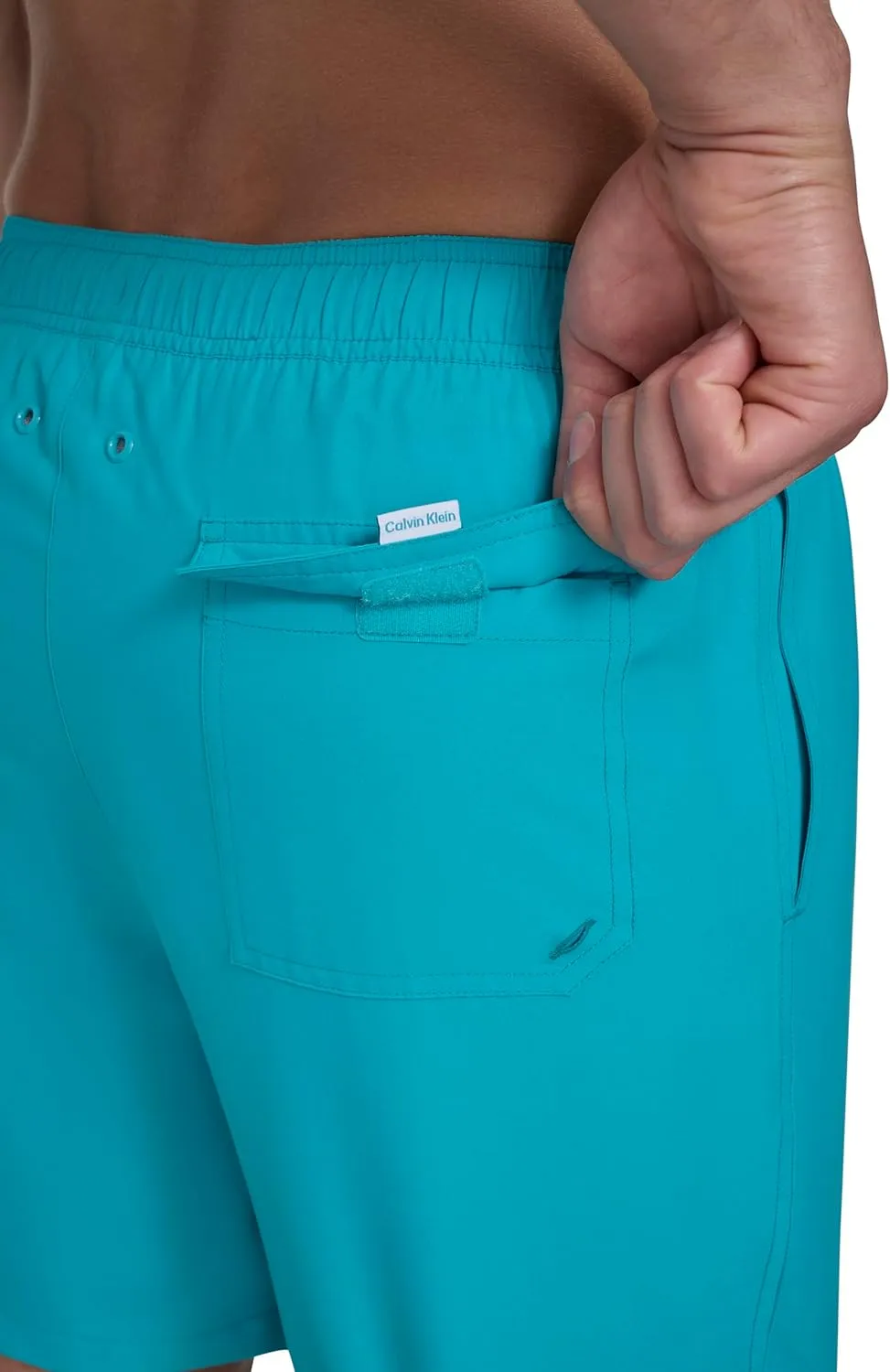 Calvin Klein Men's Volley Quick Dry Lightweight Swim Trunk