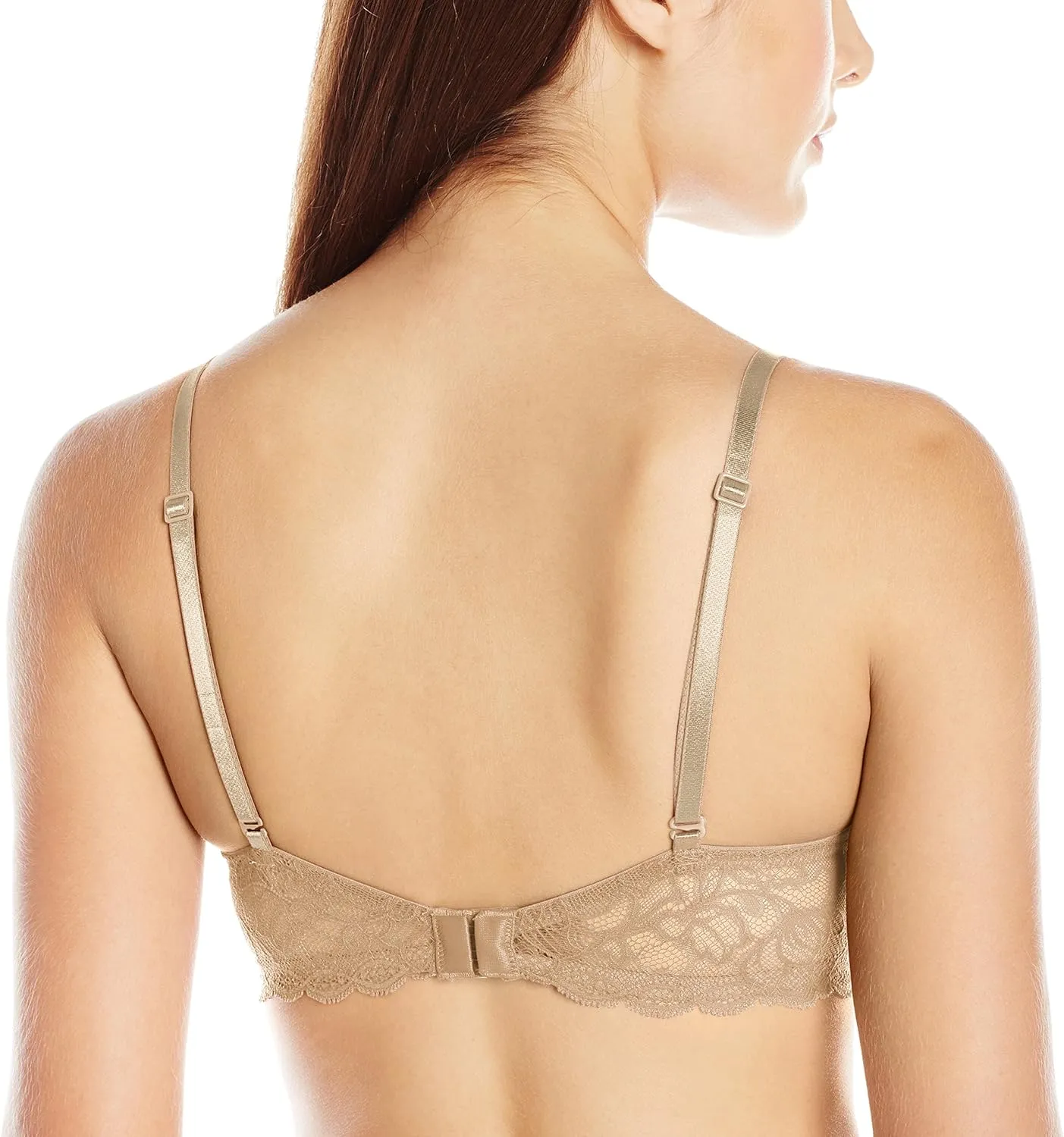 Calvin Klein Women's Seductive Comfort with Lace Demi Bra