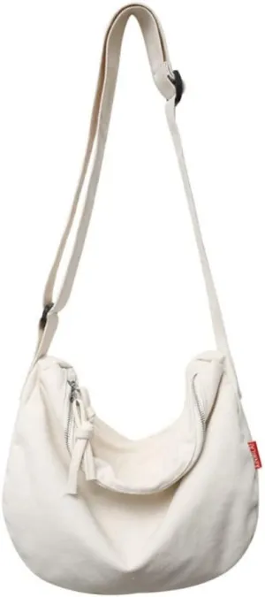 Canvas Crossbody Bag for Women Vintage Shoulder Bag Casual Messenger Bags Travel Bags Hobo Purse for Shopping Unisex