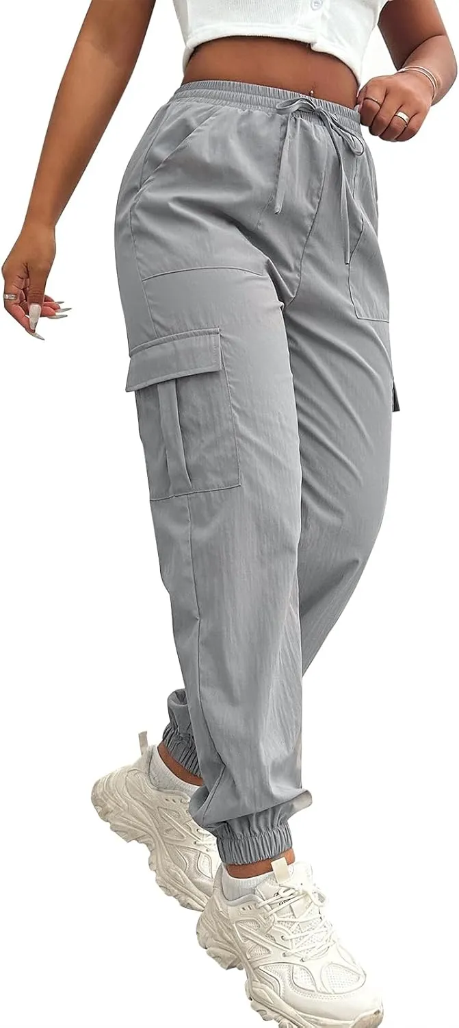 Cargo Pants Women Joggers Quick Dry Hiking Pants with Pockets