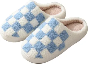 Cartoon Slippers for Women Men, Soft Fluffy Warm Lightweight Non-Slip Cute House Slippers Slip-On Cozy Indoor Outdoor Heart Meet Ne at Night Mushroom Cherry Strawberry Evil Eye Slippers