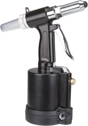 Central Pneumatic 1/4 in. Air Hydraulic Riveter Interchangeable Nosepieces Rivets: 1/4 in, 3/16 in, 5/32 in, 1/8 in.