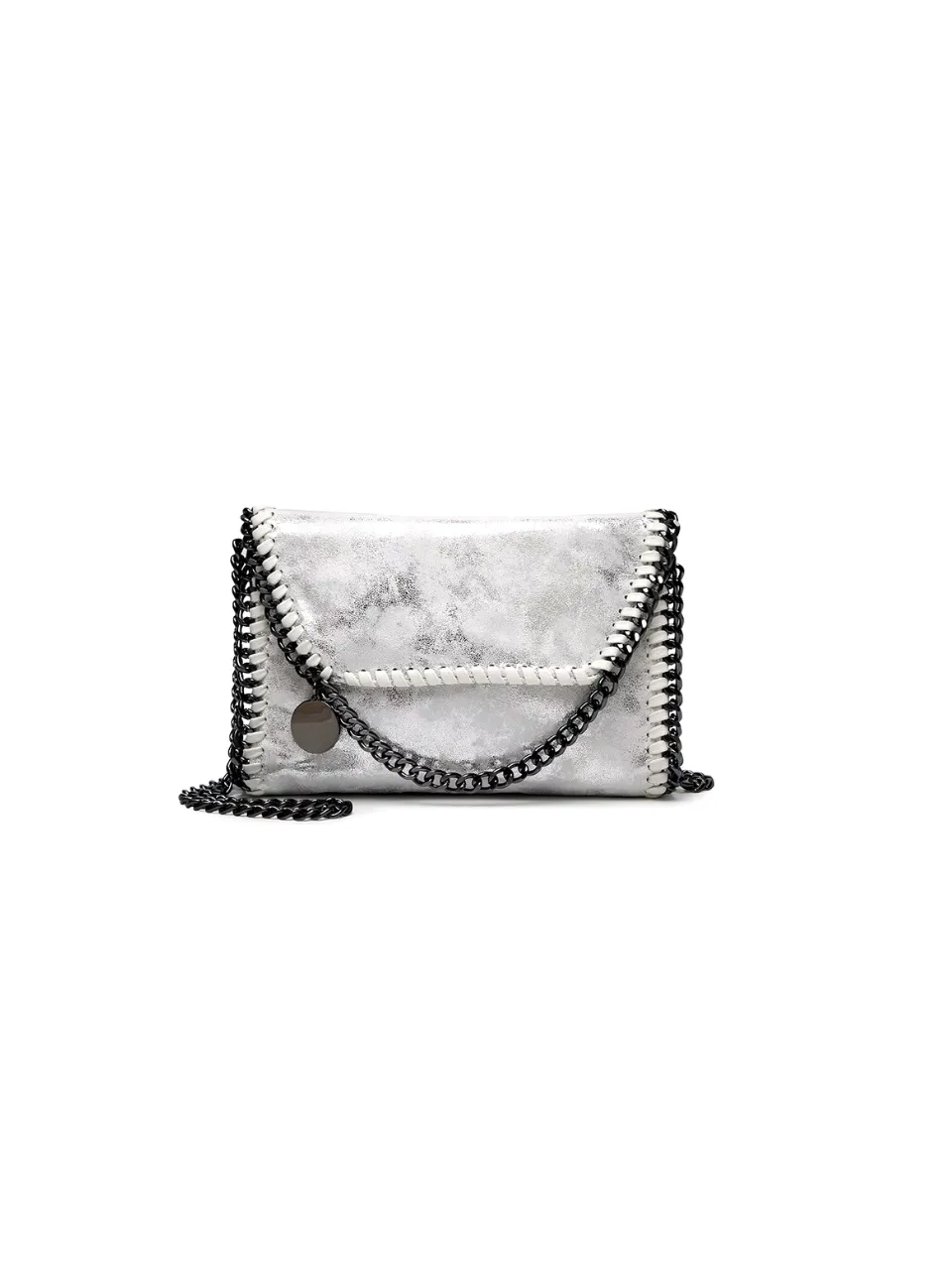 Chains Flap Crossbody Bags