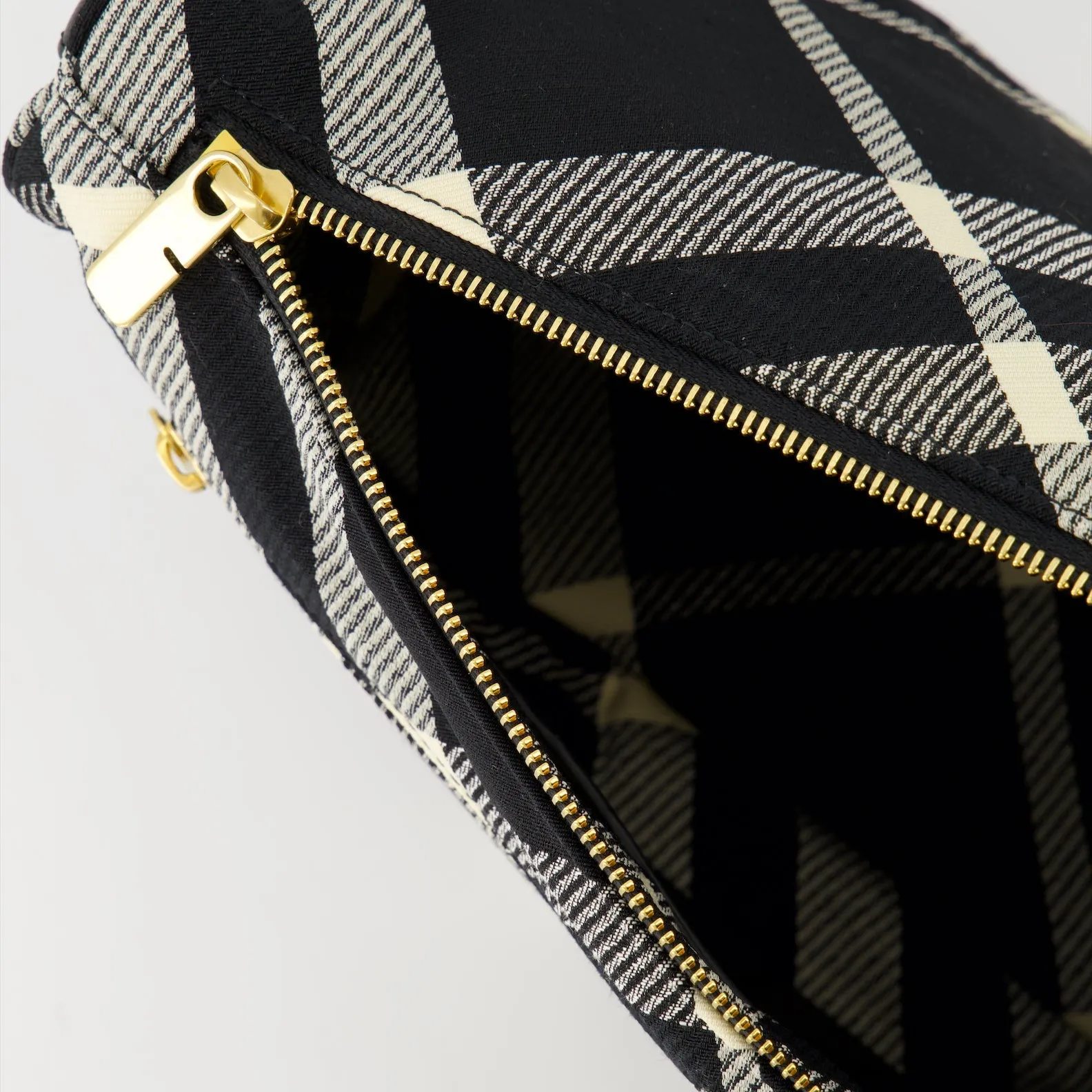 Checkered Shield Messenger Bag