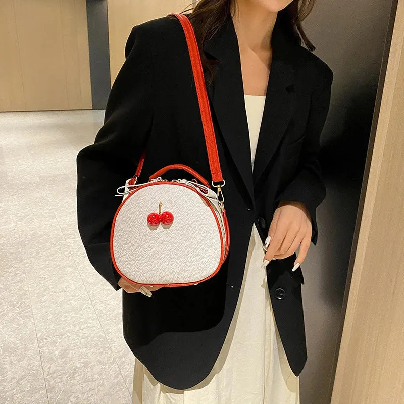 Cherry Round Backpack