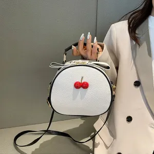 Cherry Round Backpack