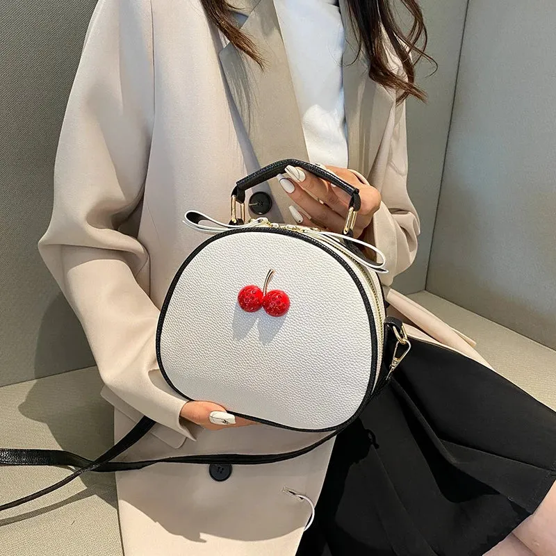 Cherry Round Backpack