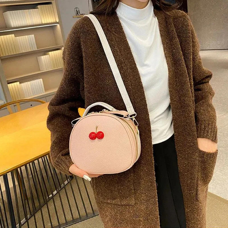 Cherry Round Backpack