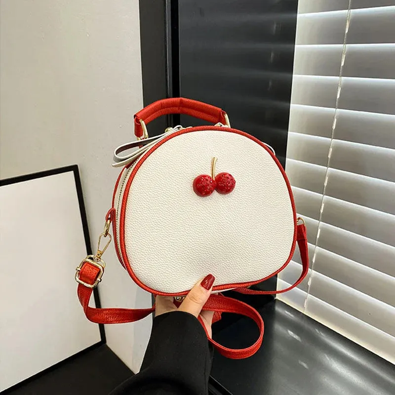 Cherry Round Backpack